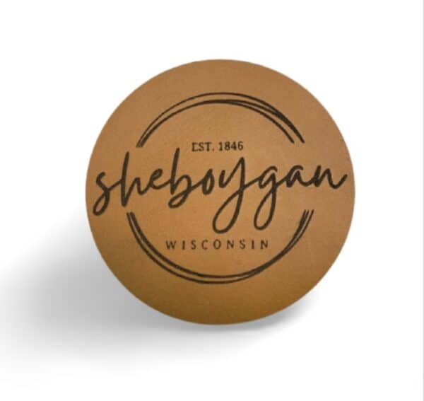 Sheboygan Leather Coasters