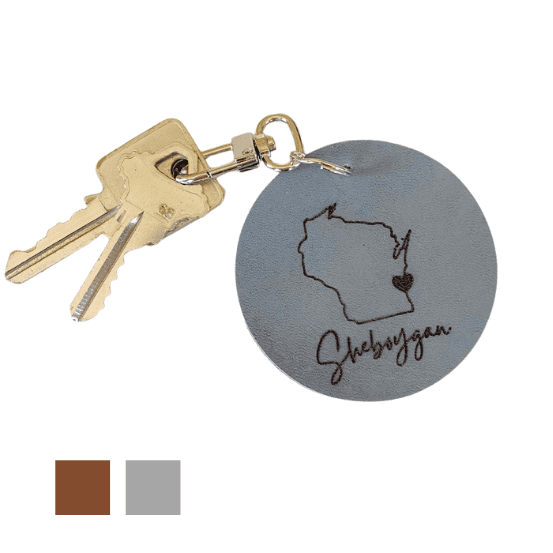 Sheboygan Wisconsin Souvenir Keychain