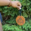 Nativity personalized ornament for Christmas