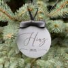 Personalized family ornament