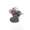 Back of personlized pet ID tag phone number