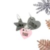 Personalized leather dog id tags